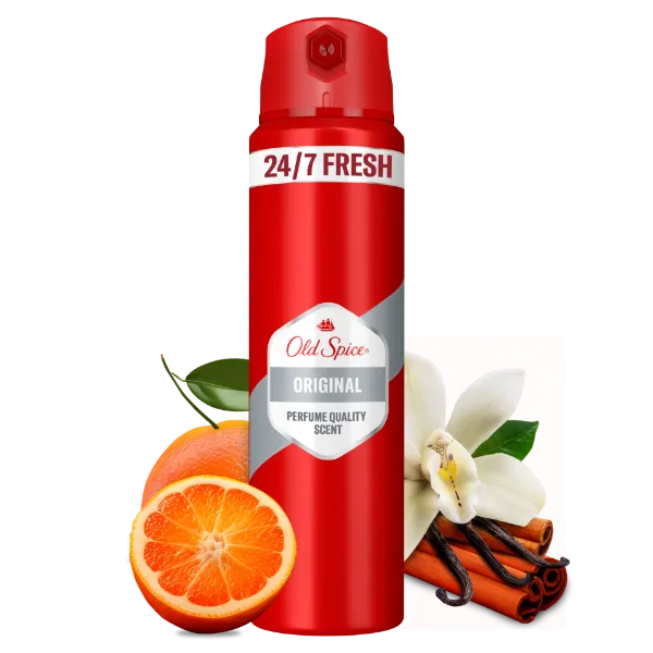 Old Spice Original Deo Spray Férfiaknak, 150 ml termékhez kapcsolódó kép