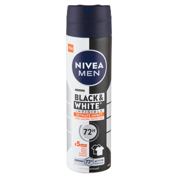 NIVEA MEN Black & White Invisible Ultimate Protect izzadásgátló 150 ml termékhez kapcsolódó kép