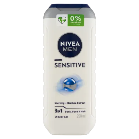 NIVEA MEN Sensitive tusfürdő 250 ml termékhez kapcsolódó kép