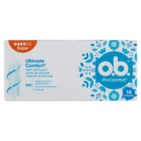 o.b. ProComfort Super tampon 16 db termékhez kapcsolódó kép