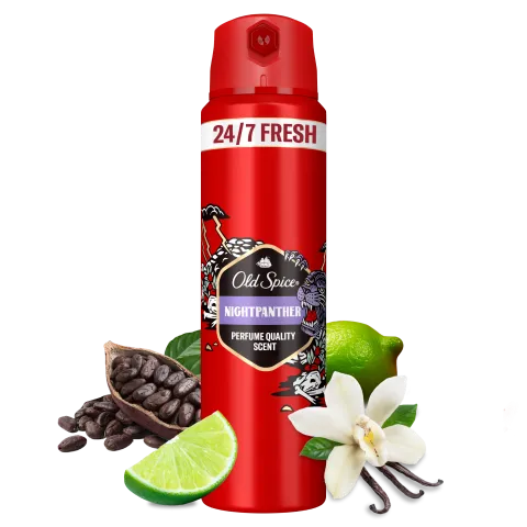 Old Spice Nightpanther Deo Spray Férfiaknak, 150 ml termékhez kapcsolódó kép