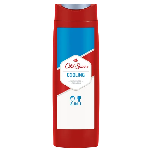 Old Spice Cooling Tusfürdő És Sampon Férfiaknak 400 ml, 3az1-ben, Hosszan Tartó Frissesség termékhez kapcsolódó kép