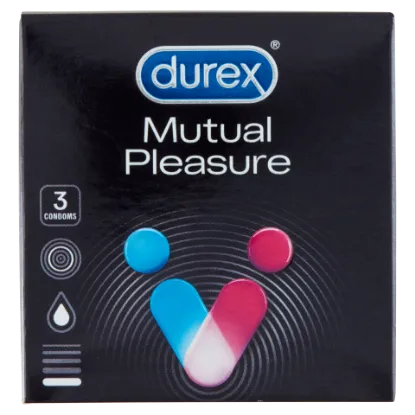 Durex Mutual Pleasure óvszer 3 db termékhez kapcsolódó kép