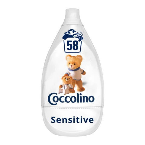 Coccolino Sensitive Pure ultrakoncentrált öblítő 58 mosás 870 ml  termékhez kapcsolódó kép
