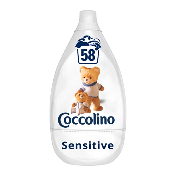 Coccolino Sensitive Pure ultrakoncentrált öblítő 58 mosás 870 ml  termékhez kapcsolódó kép