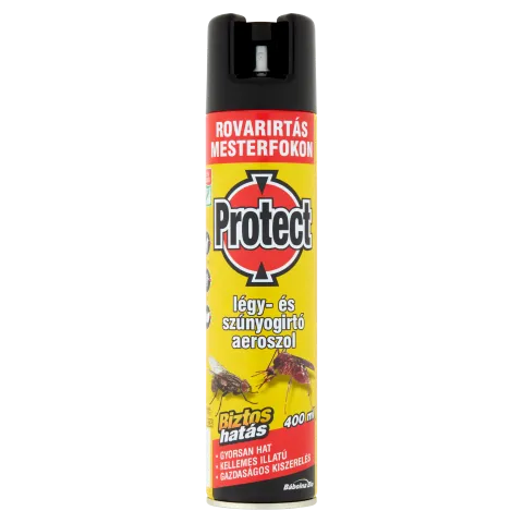 Protect légy- és szúnyogirtó aeroszol 400 ml termékhez kapcsolódó kép