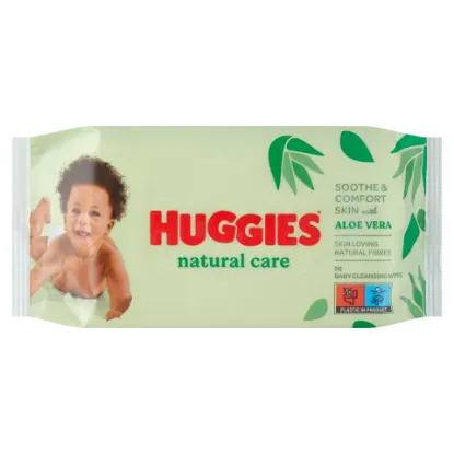 Huggies Natural Care baba törlőkendő 56 db termékhez kapcsolódó kép