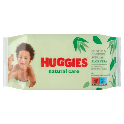 Huggies Natural Care baba törlőkendő 56 db termékhez kapcsolódó kép