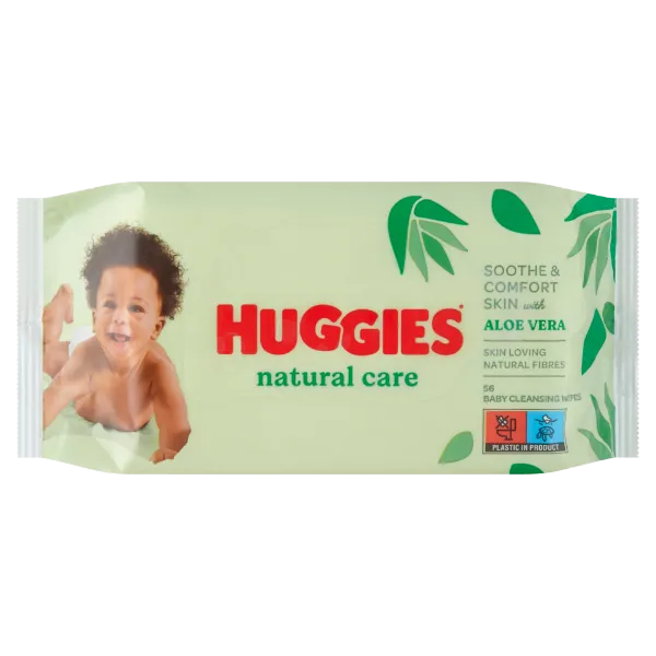 Huggies Natural Care baba törlőkendő 56 db termékhez kapcsolódó kép