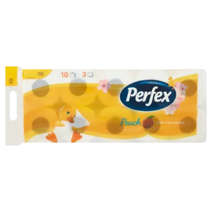 Perfex Peach toalett papír 3 rétegű 10 tekercs termékhez kapcsolódó kép