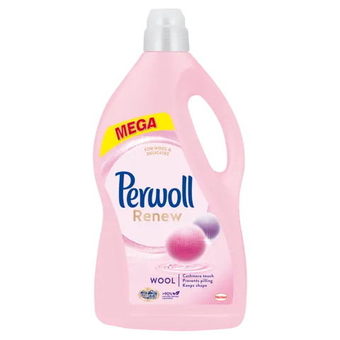 Perwoll Renew Wool finommosószer gyapjú és kímélő mosást igénylő ruhákhoz 68 mosás 3740 ml termékhez kapcsolódó kép