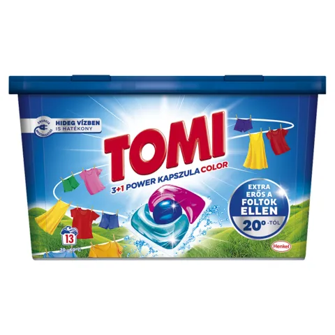 Tomi 3+1 Power kapszula Color 13 mosás 156 g termékhez kapcsolódó kép