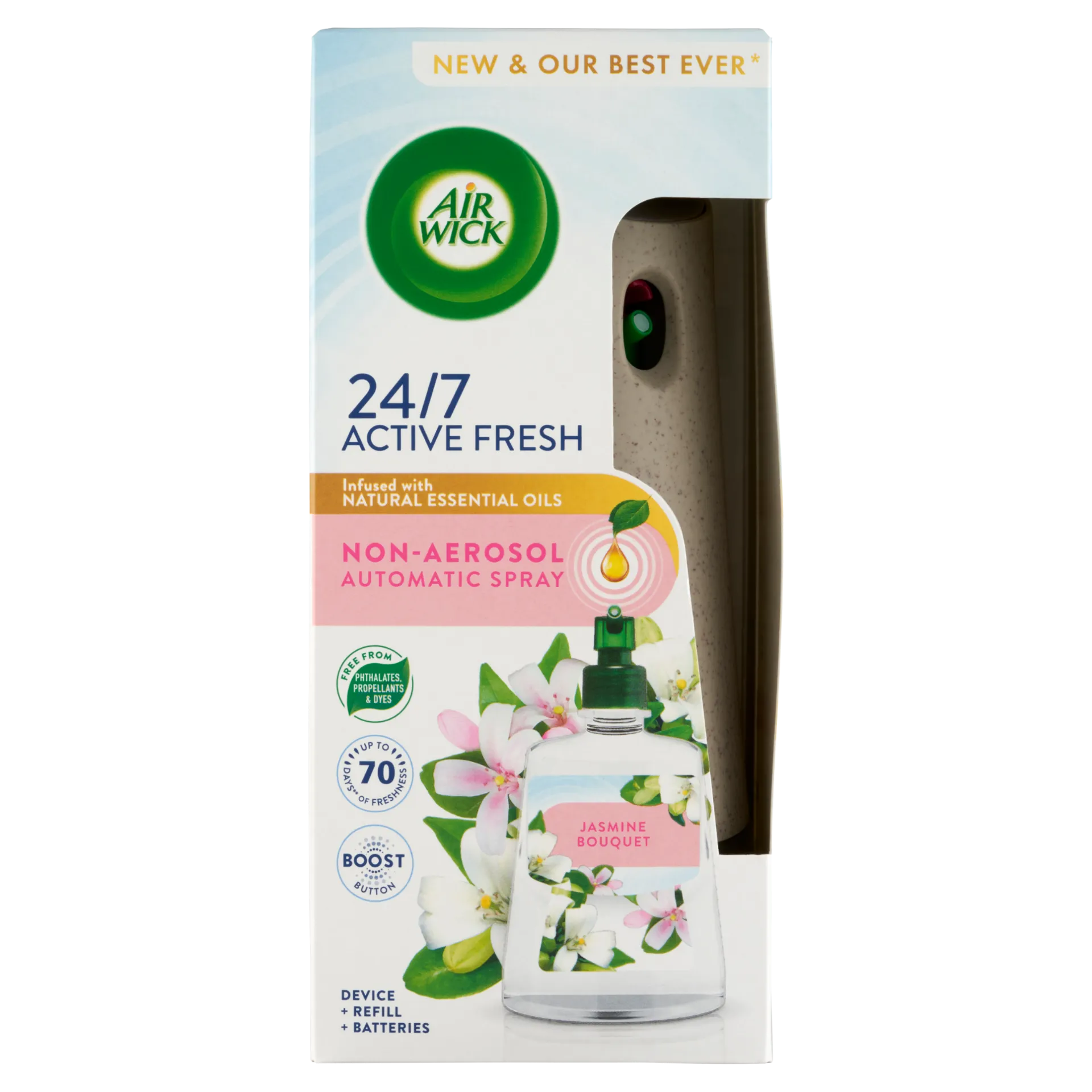 Air Wick Active Fresh Jázmin Csokor készülék és utántöltő 228 ml
