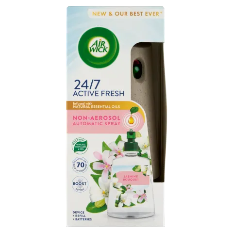 Air Wick Active Fresh Jázmin Csokor készülék és utántöltő 228 ml termékhez kapcsolódó kép