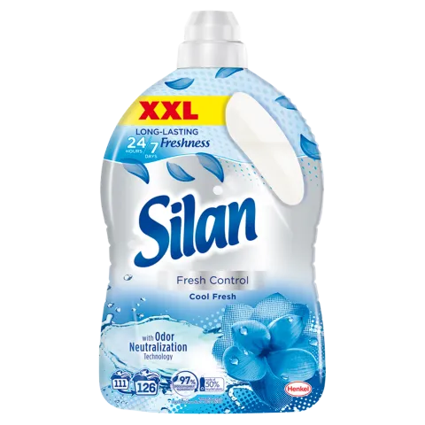 Silan Fresh Control Cool Fresh textilöblítő koncentrátum 126 mosás 2772 ml termékhez kapcsolódó kép