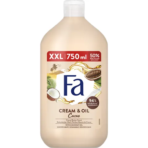 Fa Cream & Oil Cacao tusfürdő 750 ml termékhez kapcsolódó kép