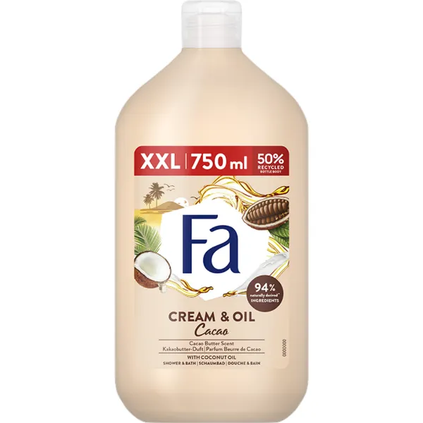 Fa Cream & Oil Cacao tusfürdő 750 ml termékhez kapcsolódó kép