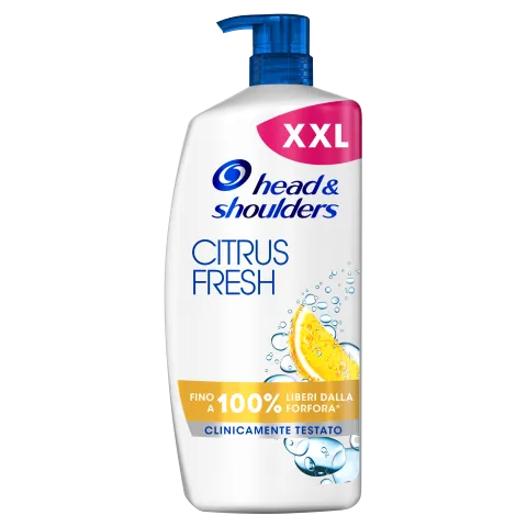 Head & Shoulders Citrus Fresh Korpásodás Elleni Sampon Az Akár 100%-os Korpamentességért, 900ml termékhez kapcsolódó kép