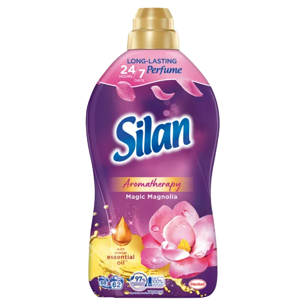 Silan Aromatherapy Magic Magnolia textilöblítő koncentrátum 62 mosás 1364 ml termékhez kapcsolódó kép