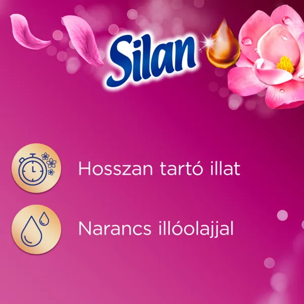 Silan Aromatherapy Magic Magnolia textilöblítő koncentrátum 62 mosás 1364 ml termékhez kapcsolódó kép