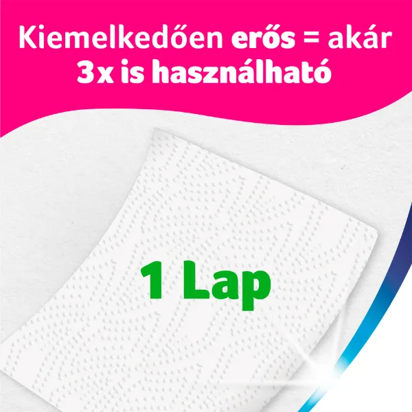 Zewa Wisch & Weg Original háztartási papírtörlő 2 rétegű 4 tekercs termékhez kapcsolódó kép