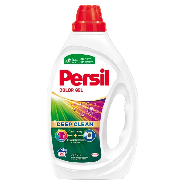 Persil Color Gel folyékony mosószer színes ruhákhoz 22 mosás 990 ml termékhez kapcsolódó kép