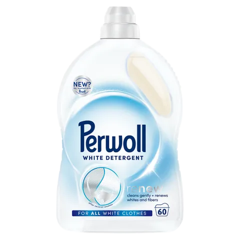 Perwoll Renew White finommosószer fehér textíliákhoz 60 mosás 3 l termékhez kapcsolódó kép