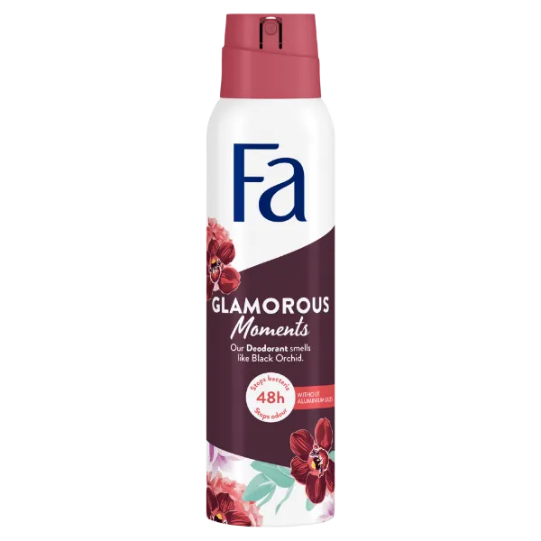 Fa Glamorous Moments deospray fekete orchidea illattal 150 ml termékhez kapcsolódó kép