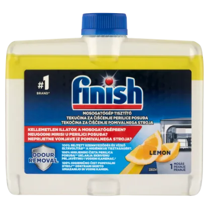 Finish mosogatógép tisztító citrom illattal 250 ml termékhez kapcsolódó kép