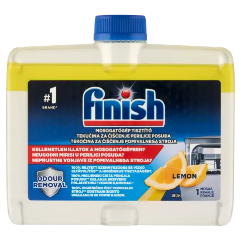 Finish mosogatógép tisztító citrom illattal 250 ml termékhez kapcsolódó kép