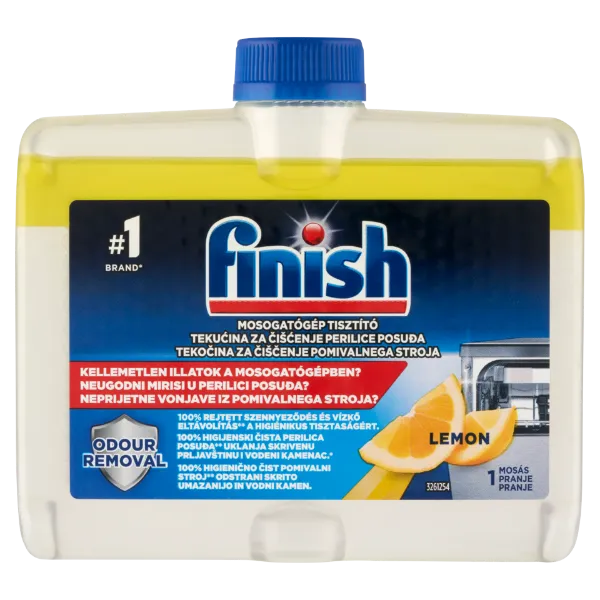 Finish mosogatógép tisztító citrom illattal 250 ml termékhez kapcsolódó kép