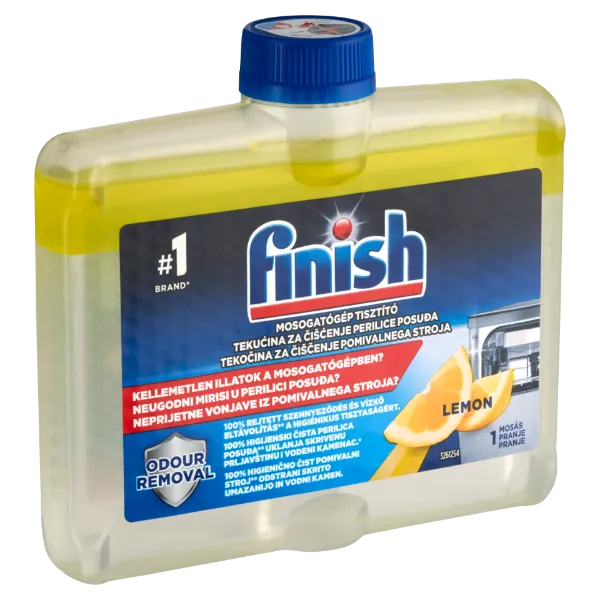 Finish mosogatógép tisztító citrom illattal 250 ml termékhez kapcsolódó kép