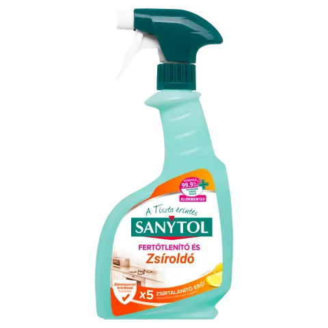 Sanytol fertőtlenítő és zsíroldó 500 ml termékhez kapcsolódó kép
