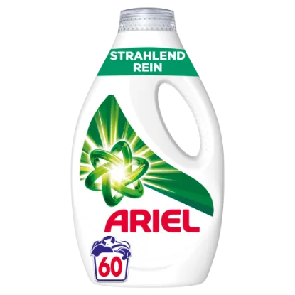 Ariel Folyékony Mosószer Brilliant Clean Universal+ 60 Mosáshoz, 3 L termékhez kapcsolódó kép