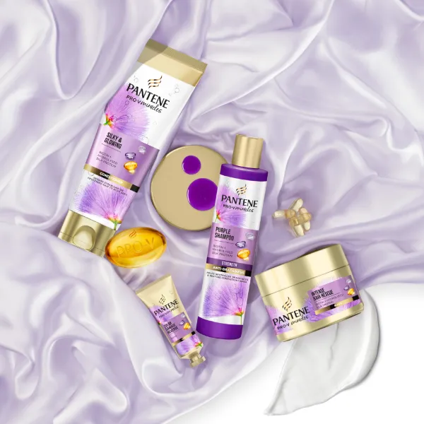 Pantene Pro-V Miracles Strength & AntiBrassiness lila sampon, 225 ml termékhez kapcsolódó kép