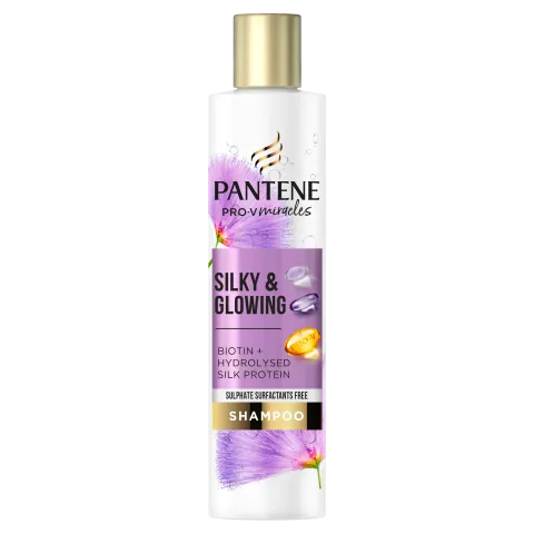 Pantene Pro-V Miracles Silky & Glowing szulfátmentes sampon, 225 ml termékhez kapcsolódó kép