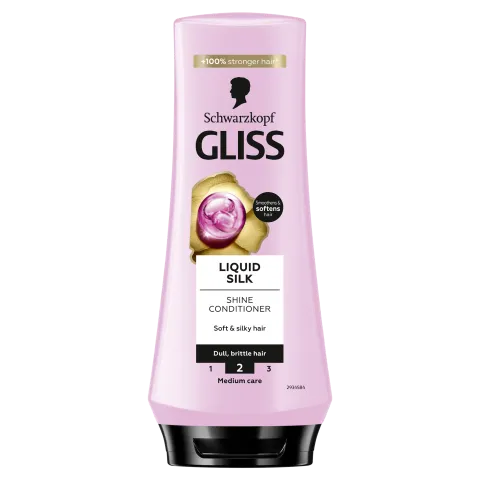 Gliss Liquid Silk hajbalzsam ceramidokkal és selyemmel 200 ml termékhez kapcsolódó kép
