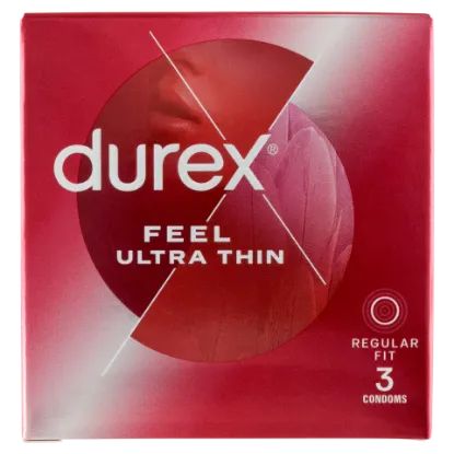 Durex Feel Ultra Thin óvszer 3 db termékhez kapcsolódó kép