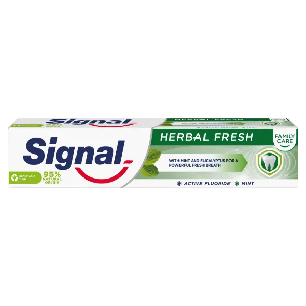 Signal Family Care Herbal Fresh fogkrém 75 ml termékhez kapcsolódó kép
