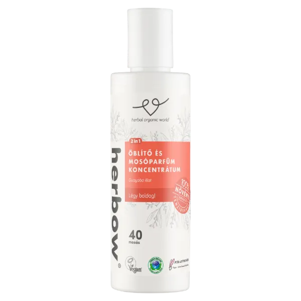 Herbow 2in1 guayaba illat mosóparfüm öblítő koncentrátum 40 mosás 200 ml termékhez kapcsolódó kép