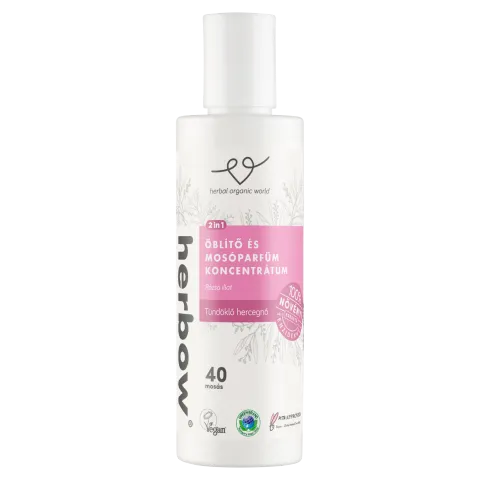 Herbow 2in1 Tündöklő Hercegnő mosóparfüm öblítő koncentrátum 40 mosás 200 ml termékhez kapcsolódó kép
