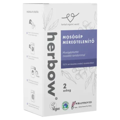Herbow mosógép méregtelenítő 2 x 100 g termékhez kapcsolódó kép