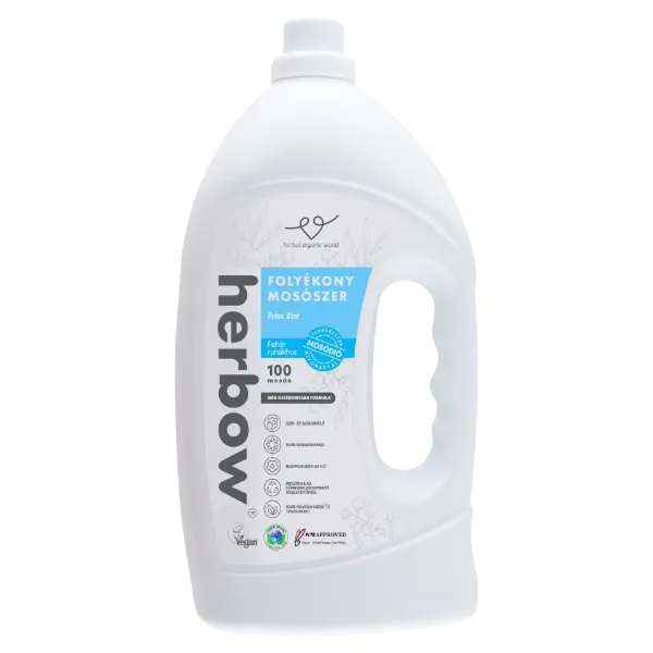 Herbow Fairy White friss illat folyékony mosószer fehér ruhákhoz 100 mosás 3000 ml termékhez kapcsolódó kép
