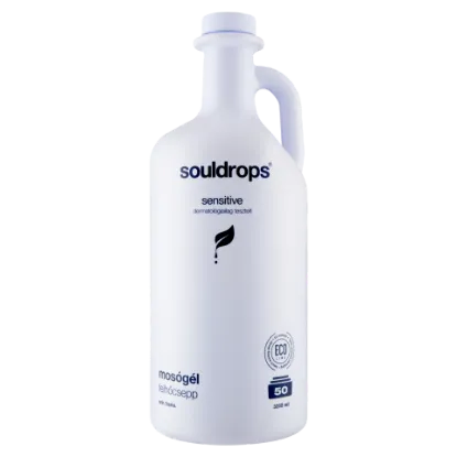 Souldrops Felhőcsepp szenzitív mosógél 50 mosás 3200 ml termékhez kapcsolódó kép