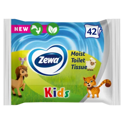 Zewa Kids nedves toalettpapír 42 db termékhez kapcsolódó kép