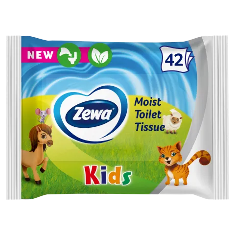 Zewa Kids nedves toalettpapír 42 db termékhez kapcsolódó kép