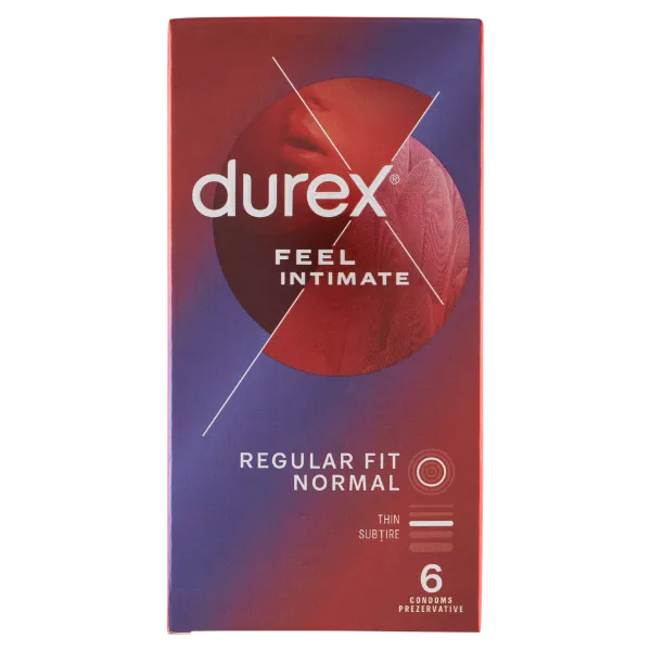 Durex Feel Intimate óvszer 6 db termékhez kapcsolódó kép