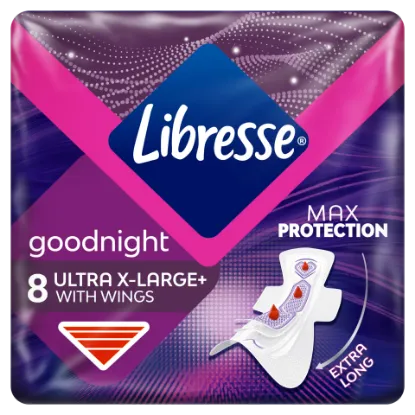 Libresse U.T Goodnight egészségügyi betét 8db termékhez kapcsolódó kép