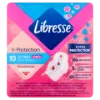Libresse Ultra+ V-Protection enyhén illatosított egészségügyi betét 10 db termékhez kapcsolódó kép