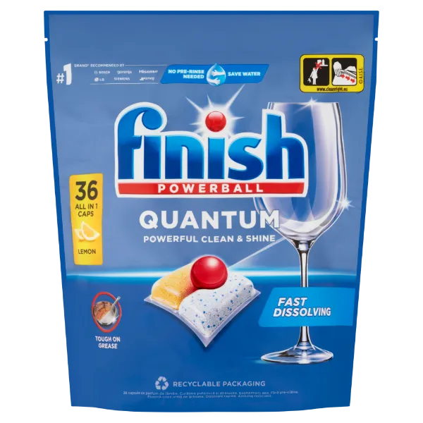 Finish Quantum All in 1 Citrom mosogatógép kapszula 36 db termékhez kapcsolódó kép
